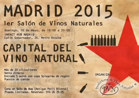 Salón de Vinos Naturales Madrid 2015